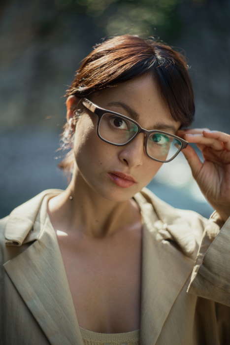 Frisuren für Brillenträger 6 beschlagene Brillengläser